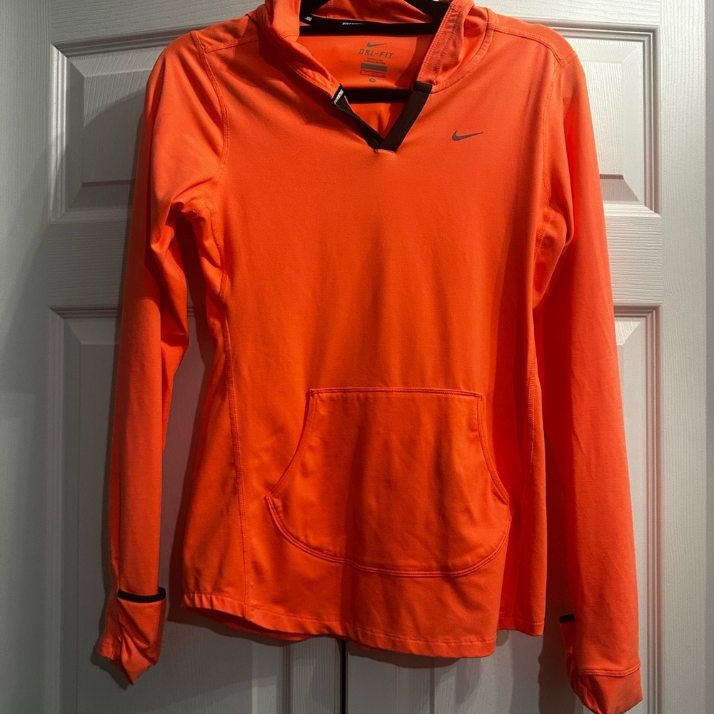 Nike Women's Bright Orange Hoodie